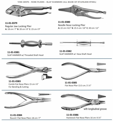 Vise Grips Nose Pliers Slap Hammers
