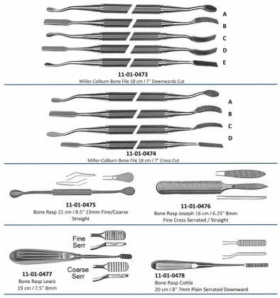 Bone Rasps Files