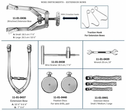 Wire instruments Extension Bows